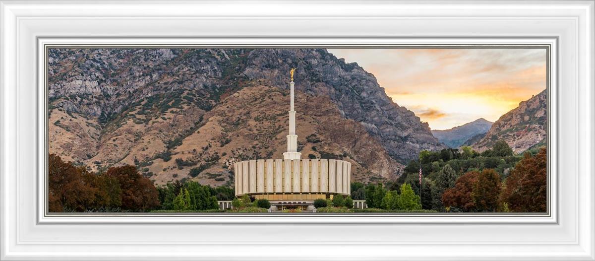 Provo Temple Morning Light