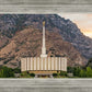 Provo Temple Morning Light