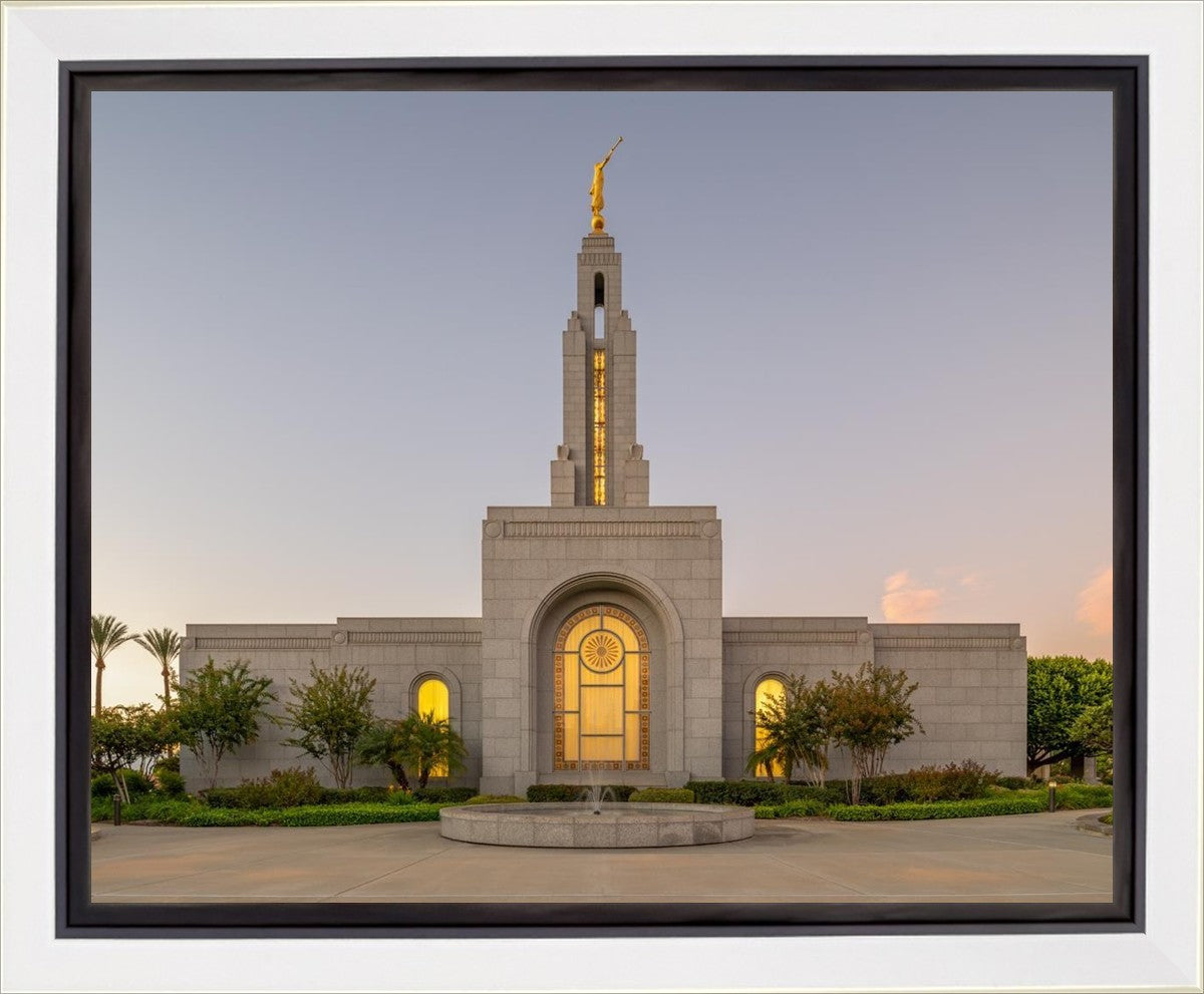 Redlands Temple Eternal Fountain Gallery Wrap