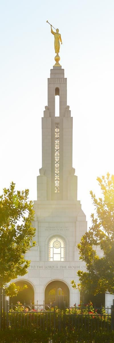 Redlands Temple Heavenly Glow Gallery Wrap