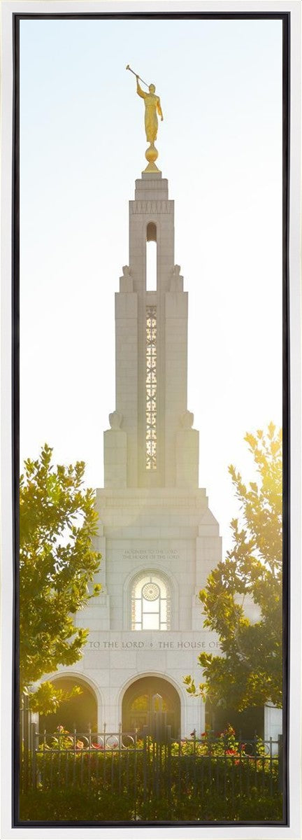 Redlands Temple Heavenly Glow Gallery Wrap