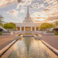 Phoenix Temple Golden Reflections