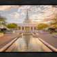 Phoenix Temple Golden Reflections