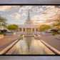 Phoenix Temple Golden Reflections