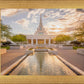Phoenix Temple Golden Reflections