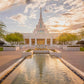 Phoenix Temple Golden Reflections