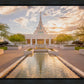Phoenix Temple Golden Reflections