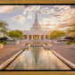 Phoenix Temple Golden Reflections