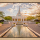 Phoenix Temple Golden Reflections