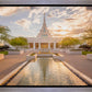 Phoenix Temple Golden Reflections