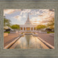 Phoenix Temple Golden Reflections