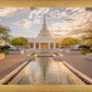 Phoenix Temple Golden Reflections