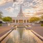 Phoenix Temple Golden Reflections