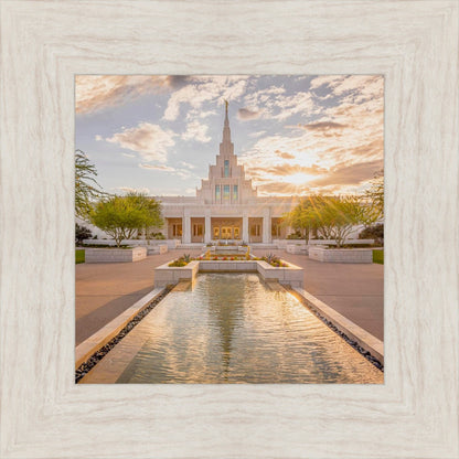 Phoenix Temple Golden Reflections