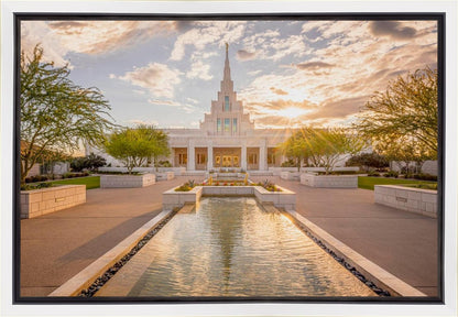 Phoenix Temple Golden Reflections