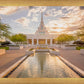 Phoenix Temple Golden Reflections