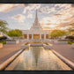 Phoenix Temple Golden Reflections