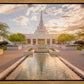 Phoenix Temple Golden Reflections