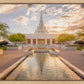 Phoenix Temple Golden Reflections
