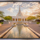 Phoenix Temple Golden Reflections