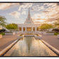 Phoenix Temple Golden Reflections