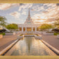 Phoenix Temple Golden Reflections