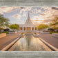 Phoenix Temple Golden Reflections