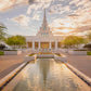 Phoenix Temple Golden Reflections