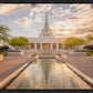 Phoenix Temple Golden Reflections