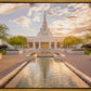 Phoenix Temple Golden Reflections