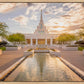 Phoenix Temple Golden Reflections