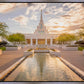 Phoenix Temple Golden Reflections