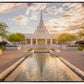 Phoenix Temple Golden Reflections