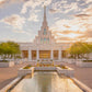 Phoenix Temple Golden Reflections
