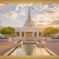 Phoenix Temple Golden Reflections