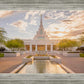 Phoenix Temple Golden Reflections