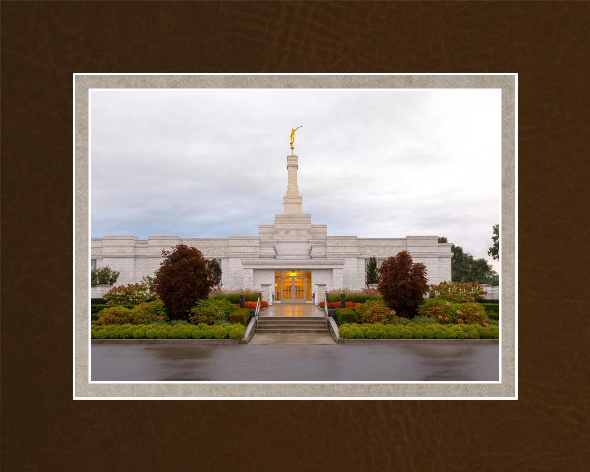 Detroit Temple After The Storm