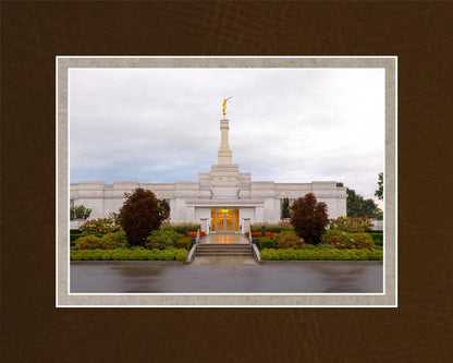 Detroit Temple After The Storm