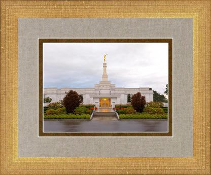 Detroit Temple After The Storm