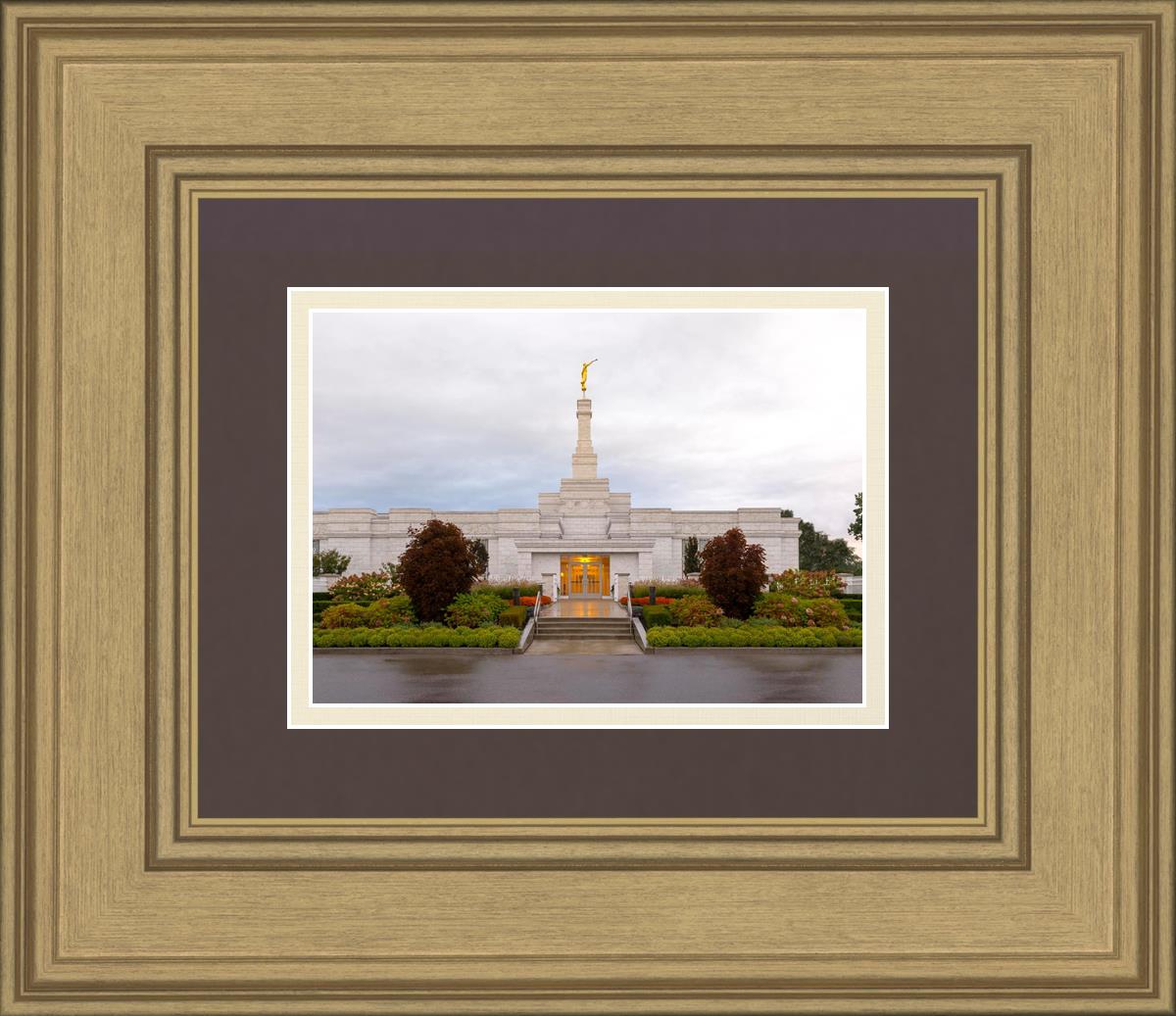 Detroit Temple After The Storm