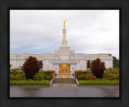 Detroit Temple After The Storm