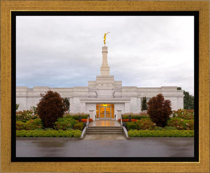 Detroit Temple After The Storm