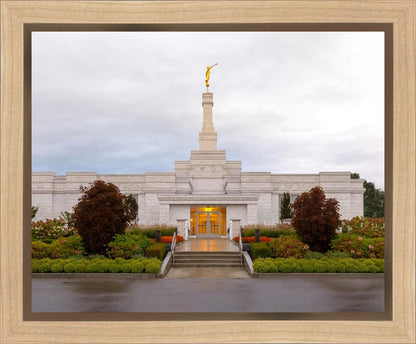 Detroit Temple After The Storm