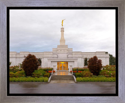 Detroit Temple After The Storm