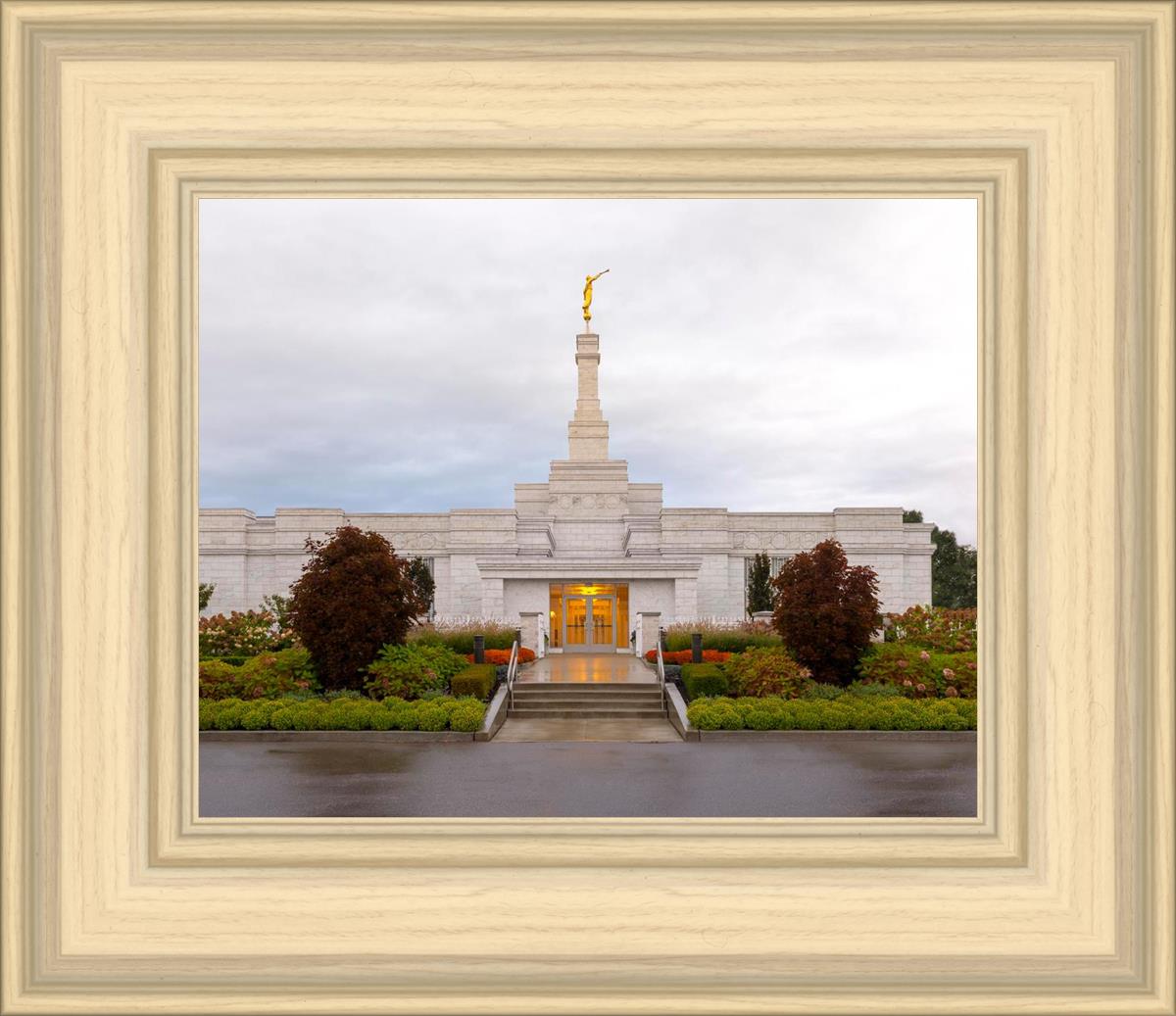 Detroit Temple After The Storm