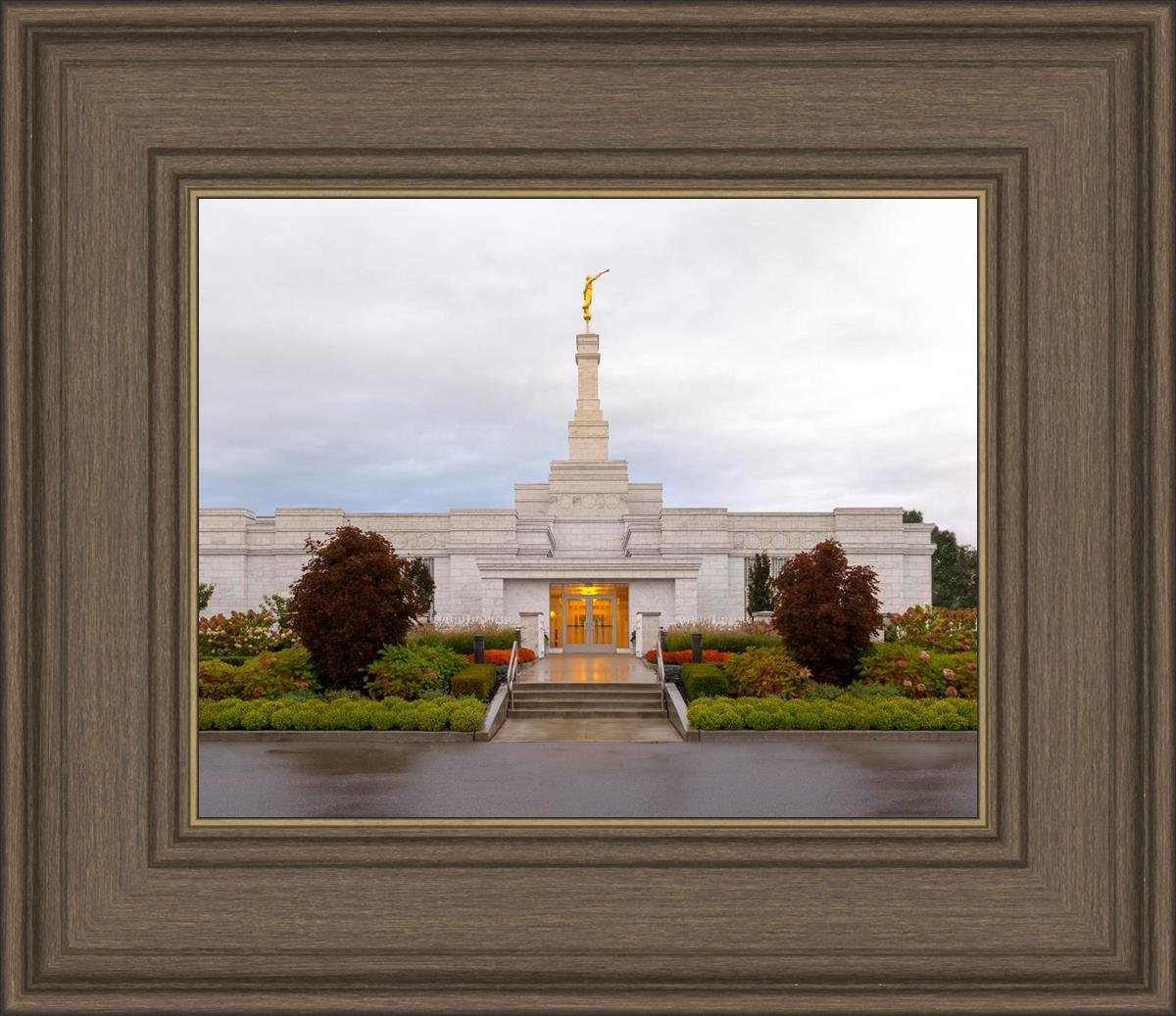 Detroit Temple After The Storm