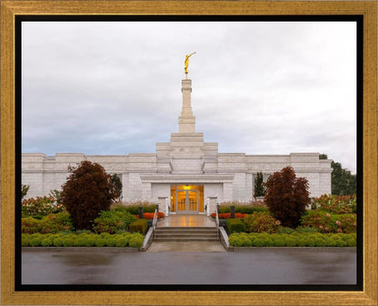Detroit Temple After The Storm