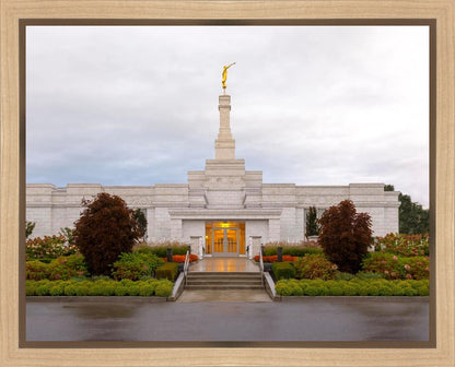 Detroit Temple After The Storm