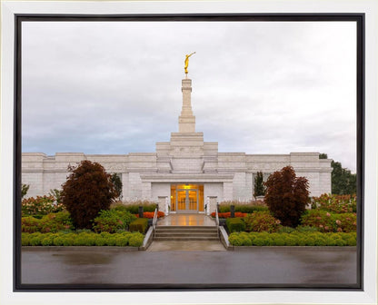 Detroit Temple After The Storm