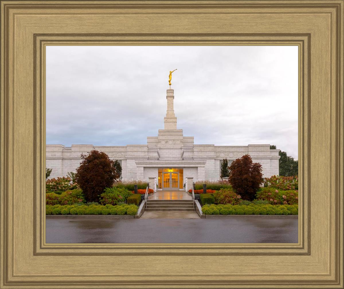 Detroit Temple After The Storm